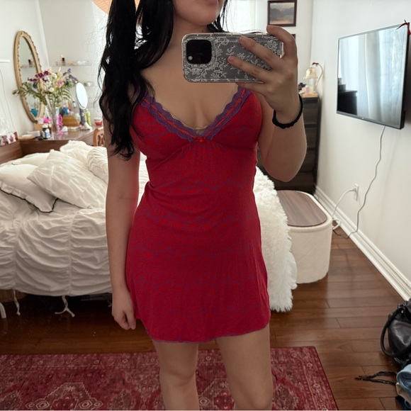 La SENZA Other - Vintage La Senza Dress/Babydoll purple and red 🍒